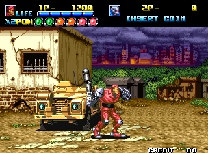 Robo Army screenshot 7 for Neo Geo